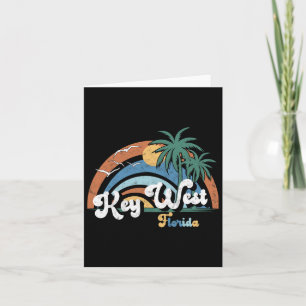 Tarjeta Estado clave del oeste de Florida Miami Vibes Beac