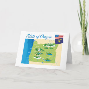 Tarjeta Estado de Oregon