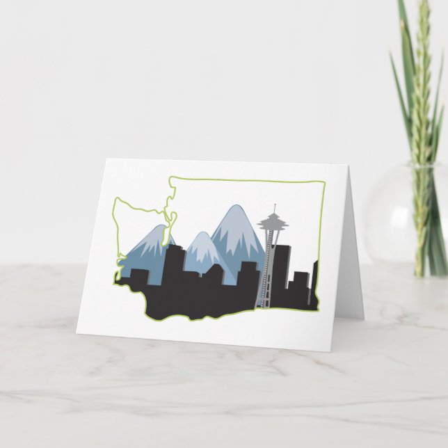 Tarjeta Estado de Washington (Anverso)