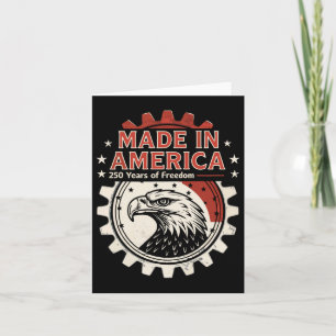 Tarjeta Estados Unidos 250 años de la independencia 250