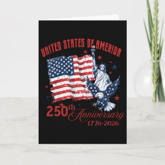 Tarjeta Estados Unidos de América 250º Aniversario 1776-20