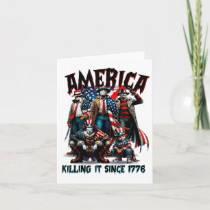 Tarjeta Estados Unidos lo mata desde 1776