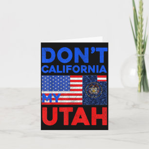 Tarjeta Estados Unidos No California Mi Utah Estados Unido