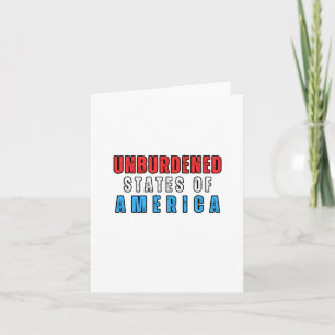 Tarjeta Estados Unidos Sin Carga Textos