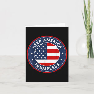 Tarjeta Estados Unidos tiene una enorme gracia contra Trum