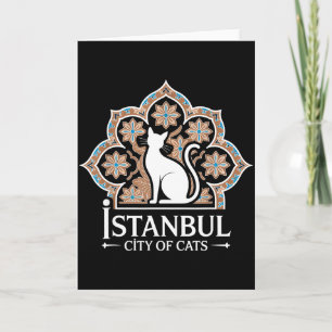 Tarjeta Estambul Ciudad De Los Gatos Patrimonio Turco Hagi