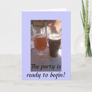 TARJETA ESTAMOS ESPERANDO A SU FIESTA