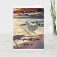 Estamos tristes de verte ir