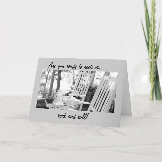 TARJETA ESTÁN LISTOS PARA ROCK-O ROCK Y ROLL-BIRTHDAY (Anverso)