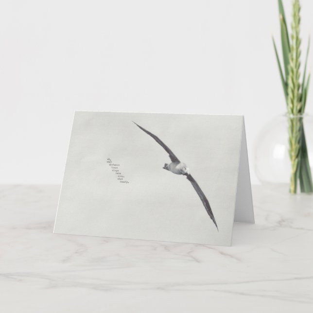 Tarjeta "estas alas" (Anverso)