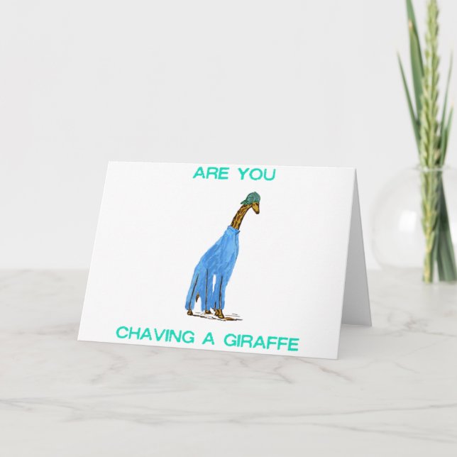 Tarjeta ¿Estás comiendo una jirafa.png (Anverso)