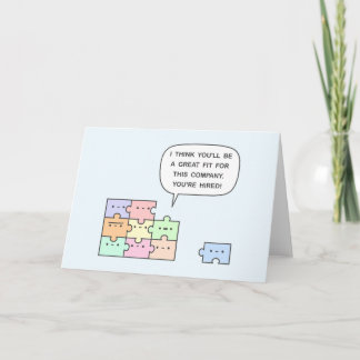 Tarjeta ¡Estás contratado!