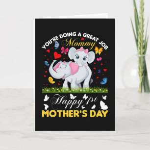Tarjeta Estás Haciendo Un Gran Trabajo, Mamá