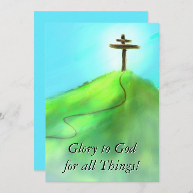 Tarjeta estática de consolación verdadera (Anverso / Reverso)