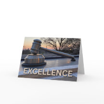 Estatua de Gavel - Excelencia