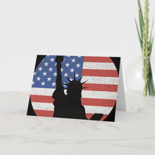 Tarjeta Estatua de la Libertad (Anverso)