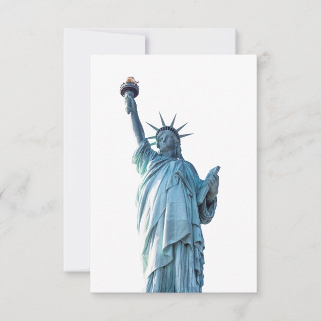Tarjeta Estatua de la libertad (Anverso)