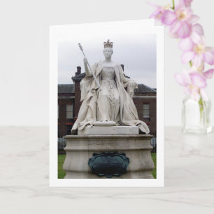 Tarjeta Estatua de la Reina Victoria, Palacio de Kensingto