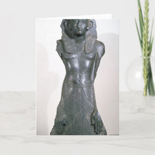 Tarjeta Estatua de Sesostris III en Edad Media