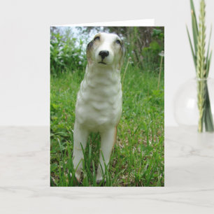 Tarjeta Estatuilla del Borzoi