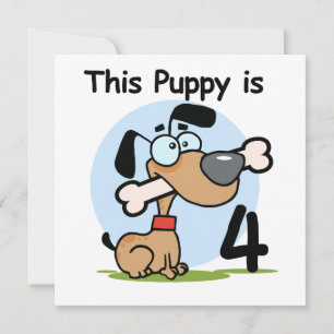 Tarjeta Este cachorro camisetas y regalos de cumpleaños