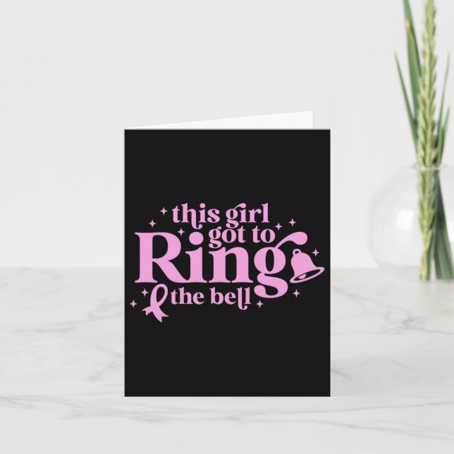 Tarjeta Este Chica Llegó A Arañar El Extremo De La Campana (Anverso)