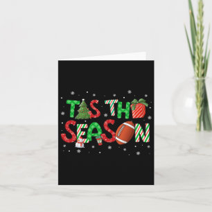 Tarjeta Este Es El Café Merry Chr Del Fútbol De Temporada