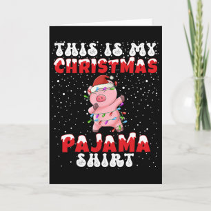 Tarjeta Este Es El Gracioso Dabbing Pi De Mis Navidades