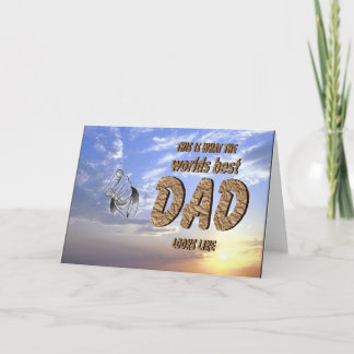 Tarjeta Éste es los mejores loks del PAPÁ de los mundos