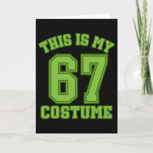 Tarjeta Este Es Mi Disfraz De Halloween 67 Deportes Hummor