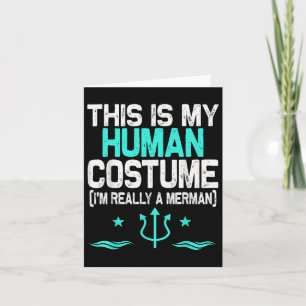 Tarjeta Este Es Mi Disfraz De Humano Realmente Soy Un Trit