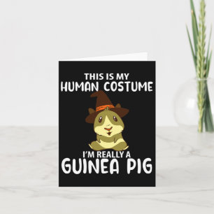 Tarjeta Este Es Mi Disfraz De Humano Soy De Verdad Cuyito 