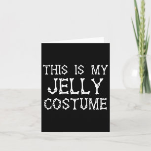 Tarjeta Este Es Mi Disfraz Gracioso De Halloween
