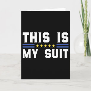 Tarjeta Este Es Mi Traje Divertido Bandera De Ucrania Decl