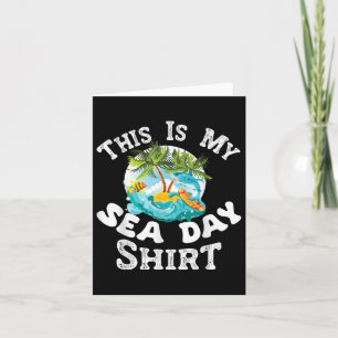 Tarjeta Este Es Mi Vib De Verano De La Familia Sea Day S 2