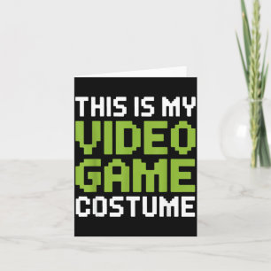 Tarjeta Este es un disfraz divertido de videojuegos de Hal