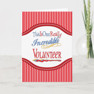 Tarjeta Este Es Un Increíble Regalo Voluntario