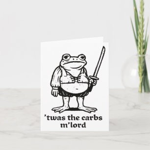 Tarjeta Este Fue El Meme Medieval Frog De Carbs Mlord Funn