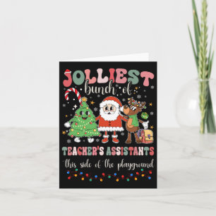 Tarjeta Este Lado Del Parque Infantil Maestro Alegre Lindo