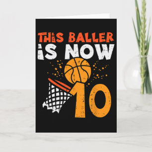 Tarjeta Este Ller Ahora Tiene 10 Sketll Cumpleaños 10º Cum