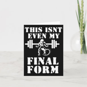 Tarjeta Este ni siquiera es mi último gimnasio
