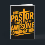 Tarjeta Este pastor tiene una congregación cristiana impre<br><div class="desc">Este pastor tiene una congregación cristiana impresionante</div>