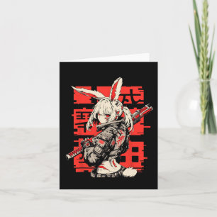 Tarjeta Estética Cyberpunk Anime Manga Techwear Harajuku 