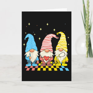 Tarjeta Estetoscopio de Gnomos Enfermera Huevos Divertidos