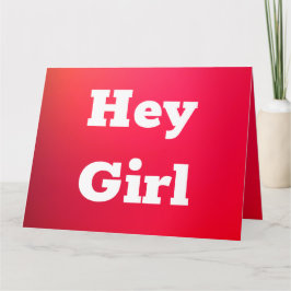 Tarjeta Estilo Arcoiris Rosa Y Rojo