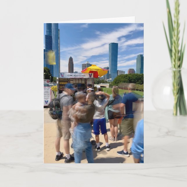 Tarjeta Estilo Chicago (Anverso)