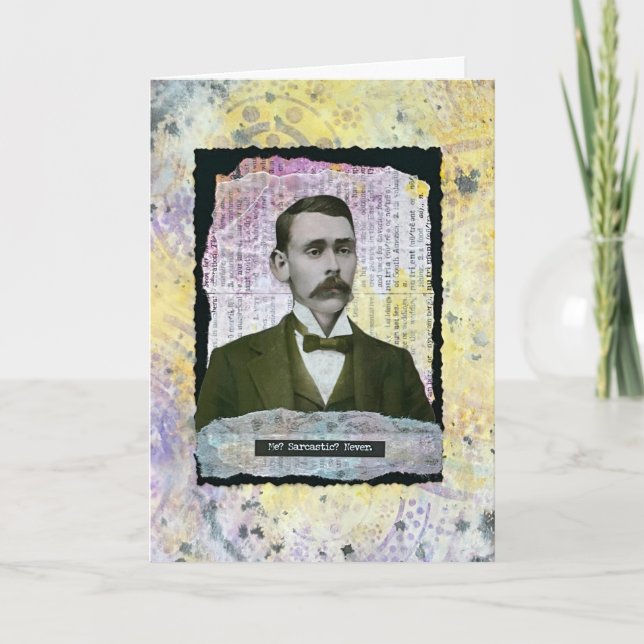 Tarjeta Estilo de medios mixtos  (Anverso)