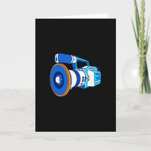 Tarjeta Estilo de vida de filmación de skateboarding Gráfi