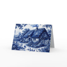 Estilo Flow Blue Inglés Cottage Country Roses