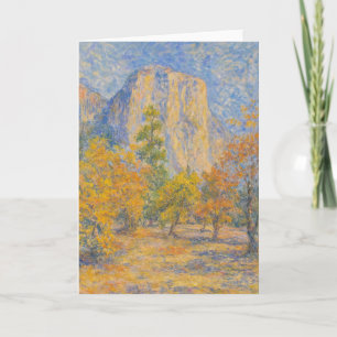 Tarjeta Estilo Impresionista 'El Capitán desde Yosemite Va